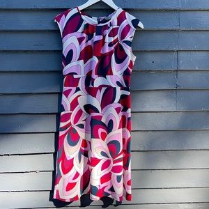 Ann Taylor Factory Printed Dress w/ Spandex